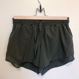 Lululemon Workout Short Army Green
